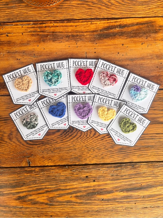 Handmade Other - Heart Pocket Hug Set